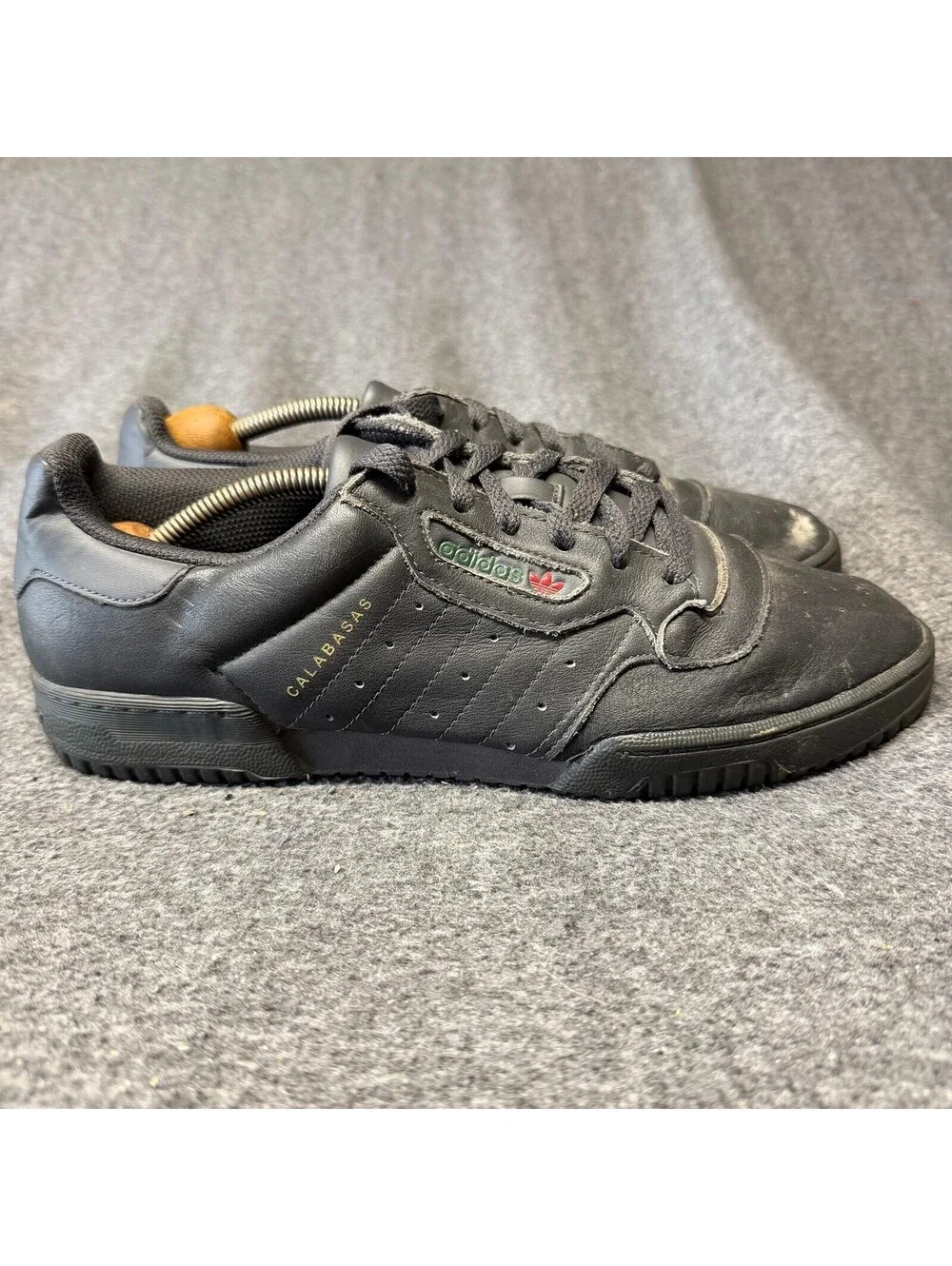 Adidas Calabasas Shoes Mens Size 10.5 Black Sneakers CG6420